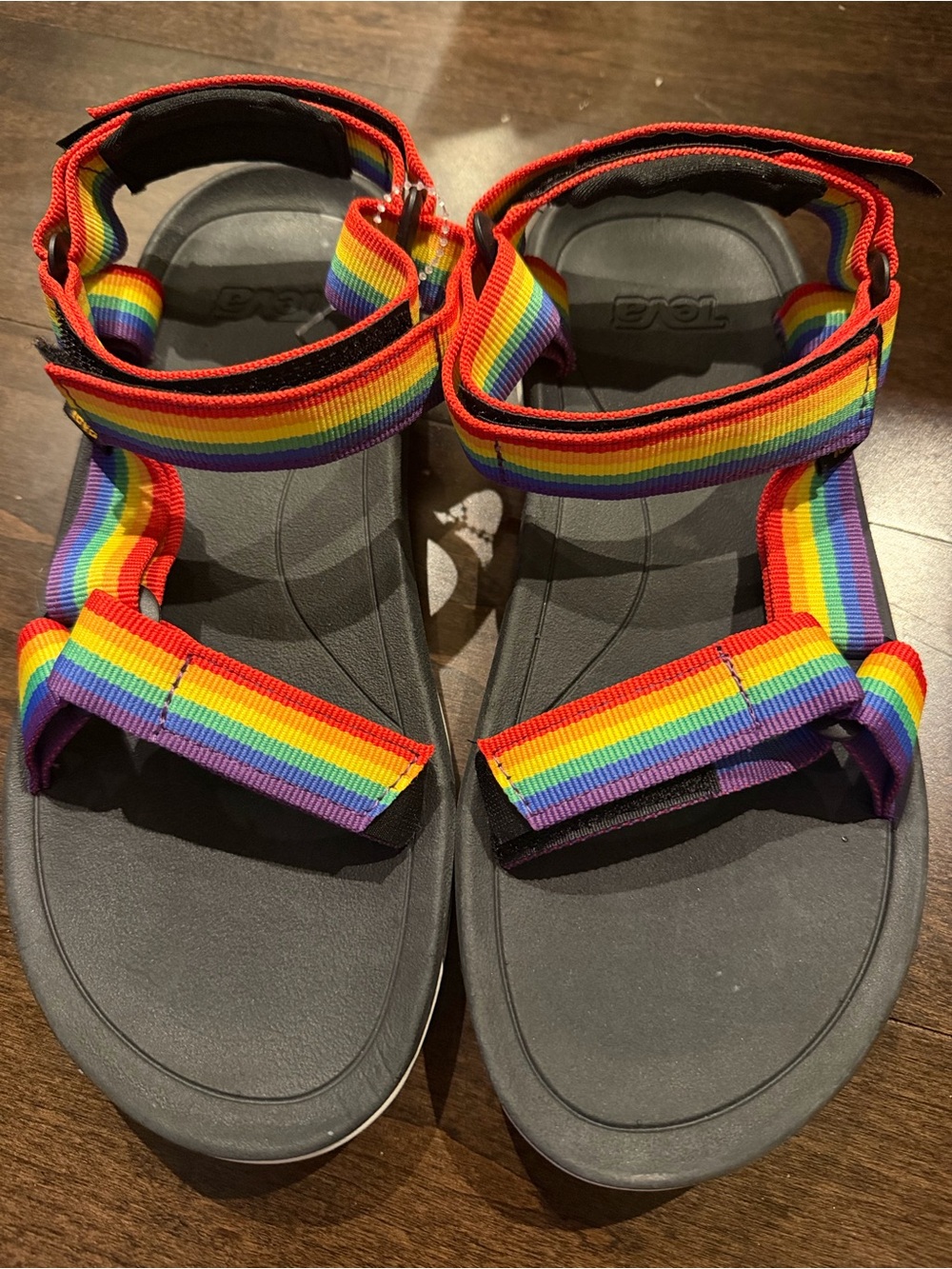 Teva Rainbow Strap Sandals - Multicolor